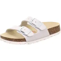 Superfit Sandaler - Fussbettpantoffel - Sølv - - 26 - Sandal