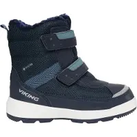 Viking Vinterstøvle - Tex - Play Reflex Warm GTX 2V - Navy/Charc - - 24 - Vinterstøvle