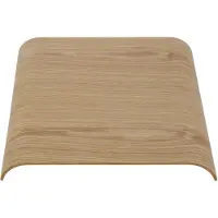 AYTM Curva bakke/topplade til Curva taburet 33 cm Eg