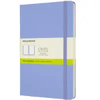 Moleskine Classic Hard Linjeret Large Hydrangea Blue