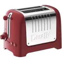 Dualit Brødrister Lite 2 Skiver Gloss blank rød