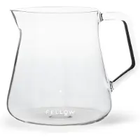 Fellow Mighty lille glaskaraffel - manuel h?ld over kaffeb?ger og te-stejlere borosilikatglaskaraffel 16,9 oz klar beholder