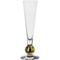 Orrefors Nobel champagneglas 18 cl Clear-gold