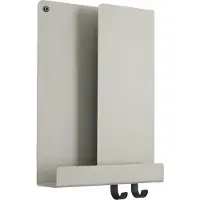 Muuto Folded hylde 29,5x40 cm Grey
