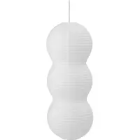 Normann Copenhagen Puff Multitude lampeskærm 23x60 cm Hvid