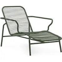 Normann Copenhagen Vig Chaiselong solvogn Green
