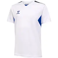 Hummel Spilletrøje Authentic - Hvid/Ægte blå Børn, størrelse 152 cm