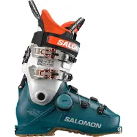 Salomon - Skistøvler herre - Shift Alpha Boa 120 Dragonfly/Silver Met/Orange Tiger til UnisexAluminium - Størrelse 41-42 - Blå