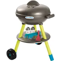 Ecoiffier Sort kuglegrill m/tilbehør