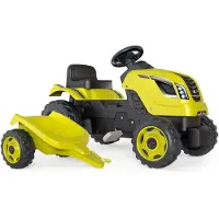 Smoby Traktor Farmer Xl Med Trailer