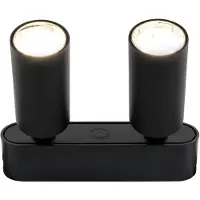 Brilliant Click&Shine Tube Spot LED-skinnespot 10 W LED modul Sort