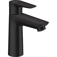 Hansgrohe Talis E håndvaskarmatur 110 mat sort