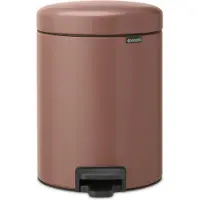 Brabantia NewIcon pedalspand 5L satin taupe 233982
