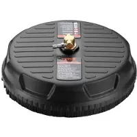 Vevor Universal 15" højtryksrenser til overflader, højtryksrensertilbehør 4000 maks. PSI, 1/4" hurtigkobling til betonrens, kraftig højtryksrenser til gulv, indkørsel, terrasse, fortov