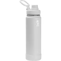 Takeya Actives 24 oz Vacuum Isoleret rustfrit st?l vandflaske med tud l?g premium kvalitet arktisk