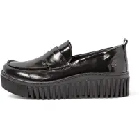 Art Arttil kvinder. 115301401003_001 Loafers i læder 1530 sort (37), 3-5 cm, Ingen, Casual