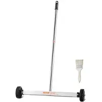 Vevor magnetisk fejemaskine med hjul 17 tommer Mini 10 lbs Kapacitet justerbart håndtag