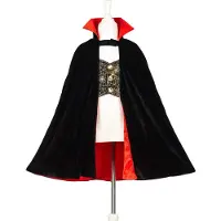 Souza Udklædning - Kappe - Dracula - Sort - - 4-8 år (104-128) - Udklædning