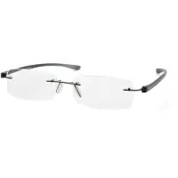 Eschenbach 2913-210, Plast, Unisex, Rektandel, Uden kant, Plast, Anthracit