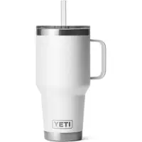 Yeti - Drikkedunke - Rambler 35 Oz Straw Mug White til Unisex - Hvid