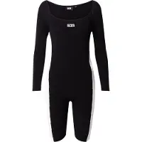 GCDS Jumpsuit sort / hvid