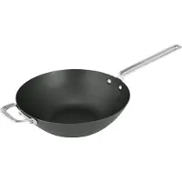 Scanpan wokpande 30 cm Sort