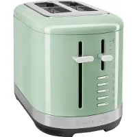 KitchenAid 5KMT2109EPT, 2 skive(r), Sort, Grøn, Rustfrit stål, Metal, Plast, PISTACHIO, Knapper, Niveau, 980 W