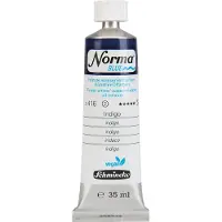 Schmincke - NORMA Blue 21802009 fineste vandbaserede kunstneres oliefarver h?jpigmenterede lys?gte vegansk Classic Gold 35 ml