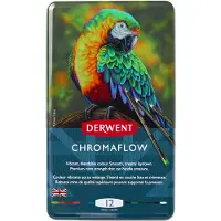 Derwent Chromaflow farveblyanter 12 stk i æske