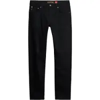 Superdry Superdrytil mænd. M7010888A Sorte skinny jeans (30/32), Casual, Bomuld, Denim, Økologisk bomuld, Bæredygtig