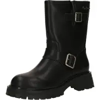 Pepe Jeans Pepe Jeanstil kvinder. PLS50567 Kane Forest Læderstøvler sort (41), 3-5 cm, Lynlås, Casual
