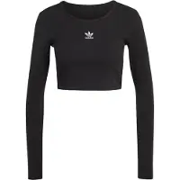Adidas Originals Essentials Ribbed Crop Langærmet Top