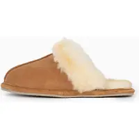 Minnetonka Hjemmesko creme / lysebrun