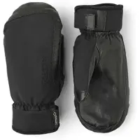 Hestra - Skihandsker - Mitt Alpine Short Gtx Black til Unisex - Størrelse 10 - Sort