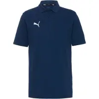Puma Polo Teamgoal 23 Casuals - Navy/Hvid, størrelse Small