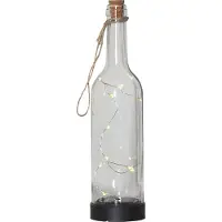 Star Trading Solcelle-dekorasjon bottle 31cm