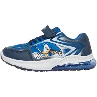 Character Drenge Sonic Emboss Lights Sneakers Blå/Multi