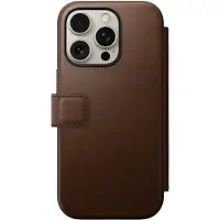 Nomad Modern Leather Folio Iphone 16 Pro Telefon Etui