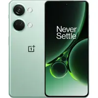 OnePlus Nord 3 5G - 5G smartphone - dual-SIM - RAM 8 GB / Intern hukommelse 128 GB - OLED-skærm - 6.74 - 2772 x 1240 pixels (120 Hz) - 3x bagkamera 50 MP, 8 MP, 2 MP - front camera 16 MP - støvgrøn