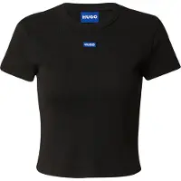 HUGO Shirts blå / sort / hvid