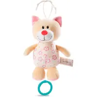 Nici Musikkboks Kat På Overskriftskort Teddy 18 Cm