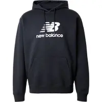 New Balance Sweatshirt 'Essentials' sort / hvid