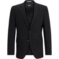 BOSS Slim fit jakke i uld med stræk