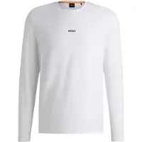BOSS Bluser & t-shirts 'Chark' sort / hvid