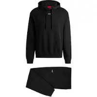 HUGO BOSS Træningssæt i bomuld i relaxed-fit med logo