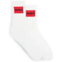 HUGO Sokker brandrød / sort / hvid