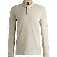 BOSS Passerby Polo Fløde Off-white Beige måle
