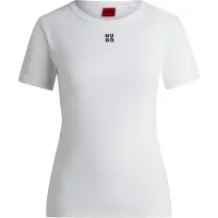 HUGO Deloris 10258222 Red T-shirt Med Korte ærmer
