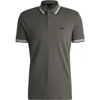 BOSS Paddy 10241663 Green Kortærmet Polo