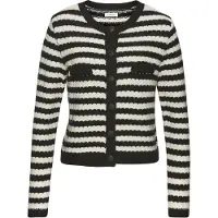 LASCANA Cardigan sort / hvid